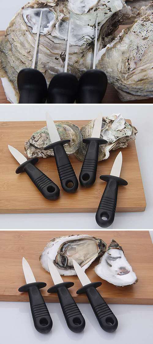 厨房用具不锈钢烧烤工具生蚝刀开生蚝牡蛎扇贝水产神器包邮